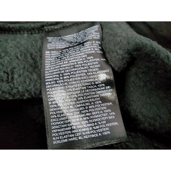 The North Face Mens Black Heather Full-Zip Fleece Vest XXL Soft & Warm Layer For - Picture 12 of 14